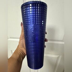 Starbucks blue matte tumbler